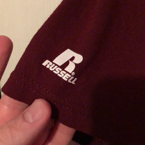 North Carolina Central University Eagles Maroon T-Shirt Mens Medium M Durham NC - Picture 12 of 14